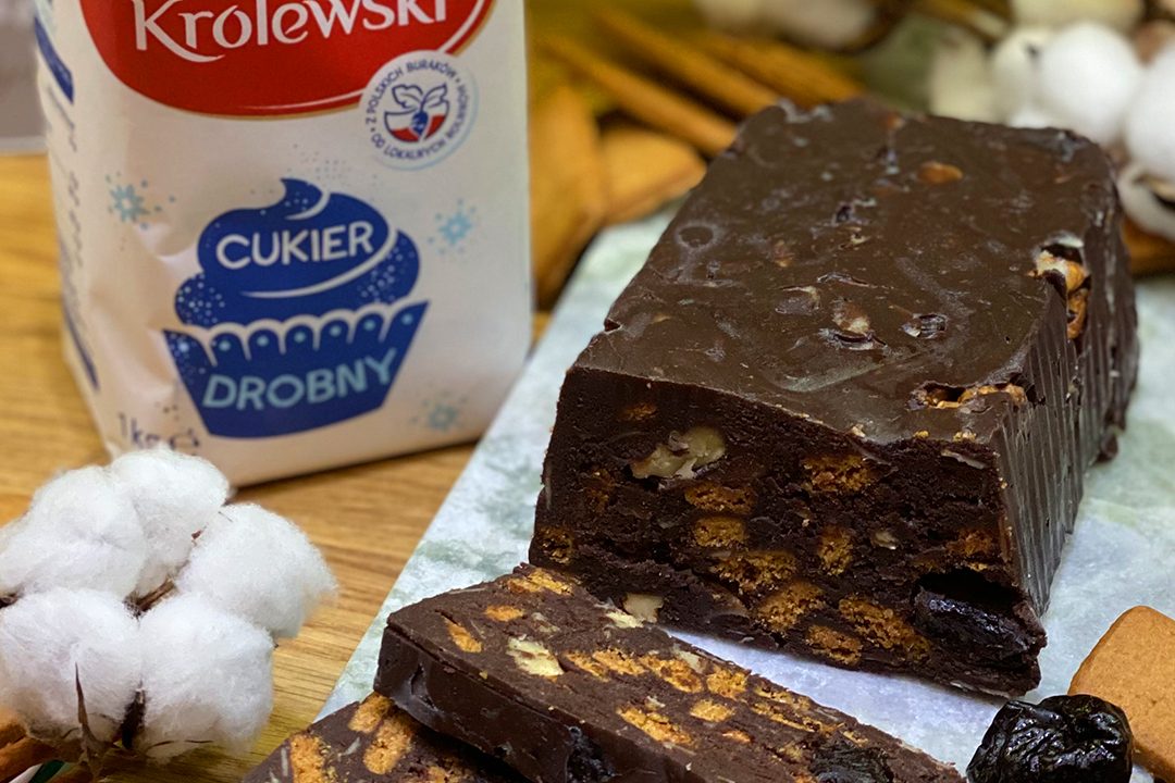 Świąteczny blok czekoladowy