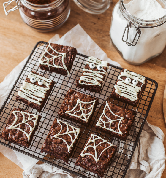 Halloween brownie