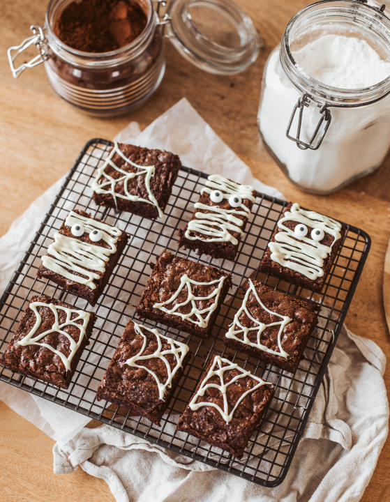 Halloween brownie