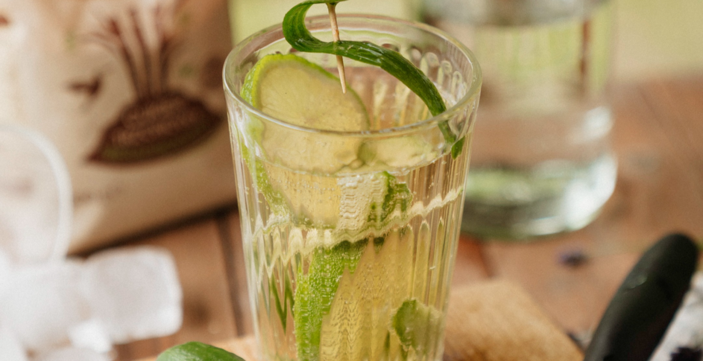 Lemoniada ogórkowo-limonkowa