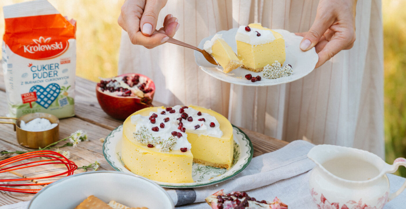 Sernik mango na zimno