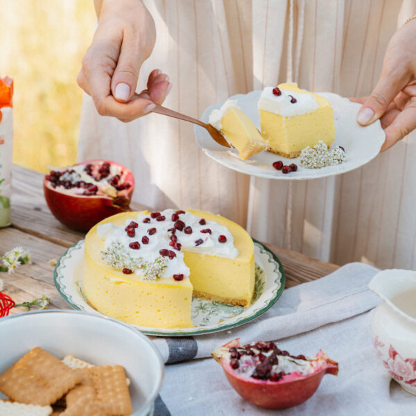 Sernik mango na zimno