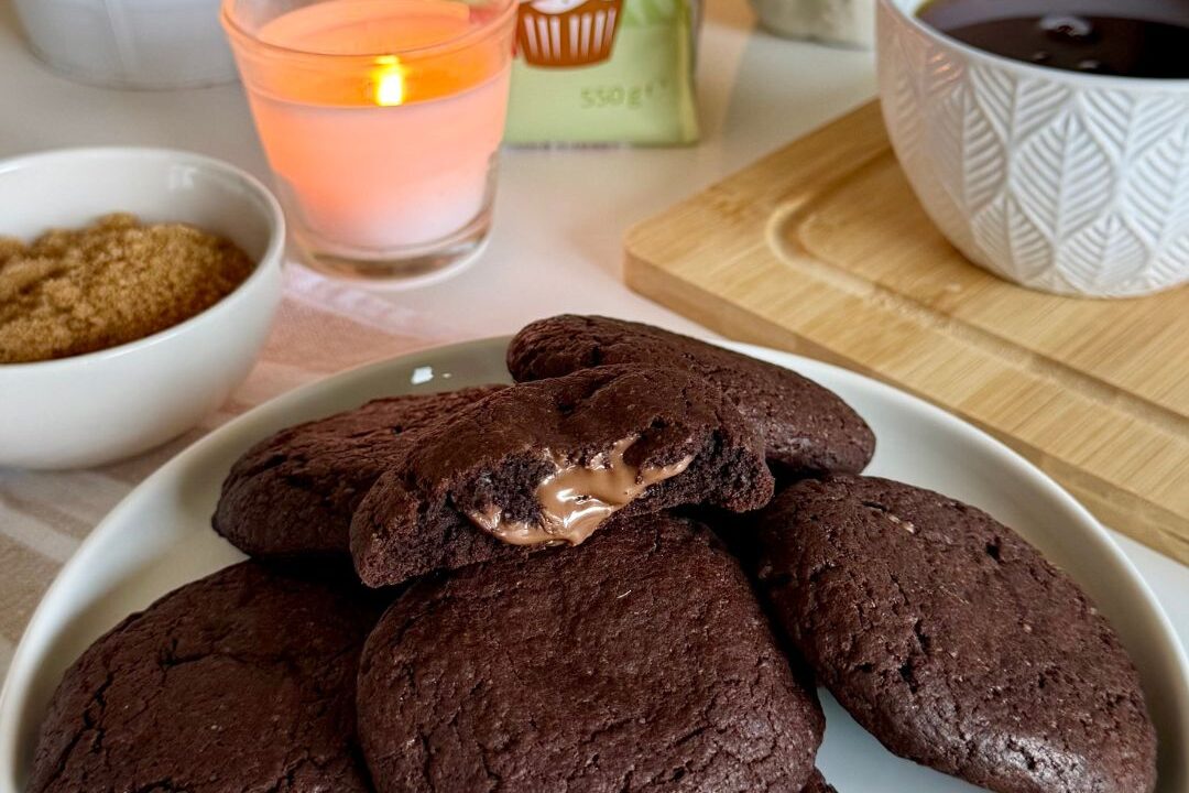 Ciasteczka z&nbsp;płynną czekoladą