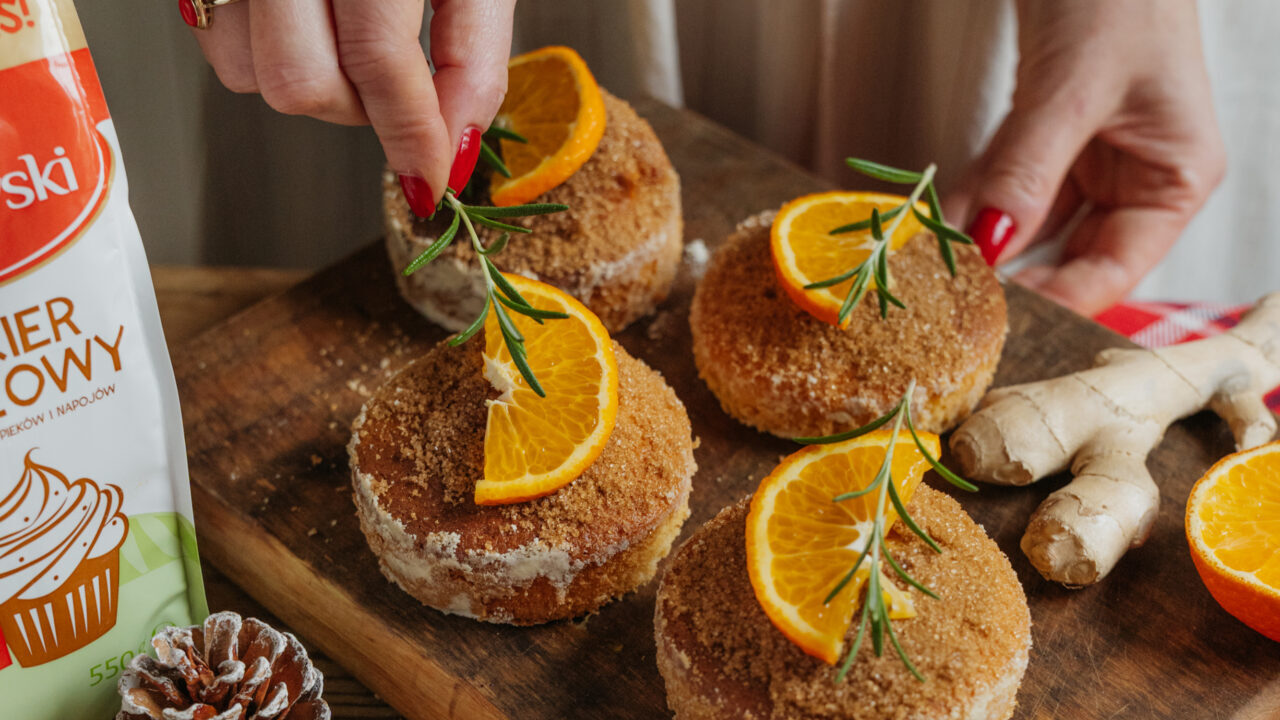 Ciastka pomarańczowe