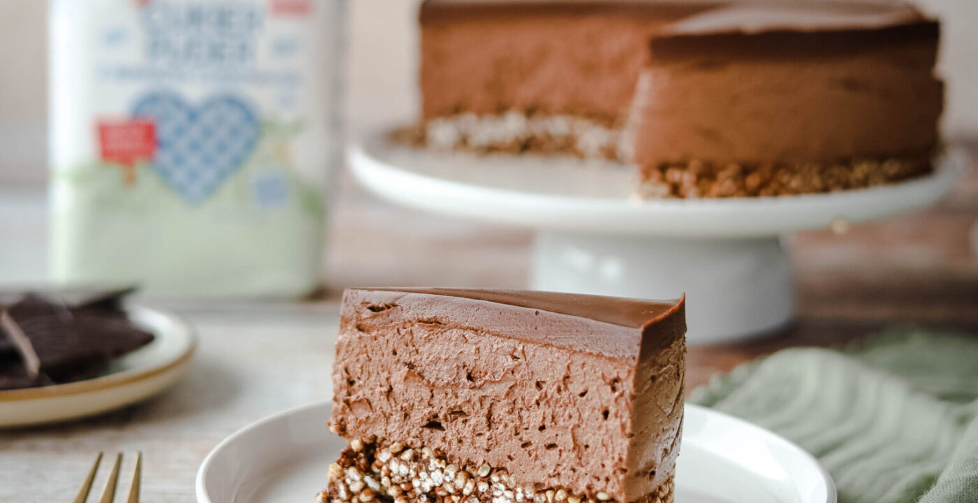 Czekoladowy sernik bez&nbsp;pieczenia