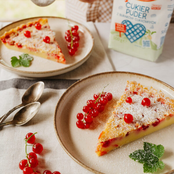Clafoutis z&nbsp;porzeczkami 